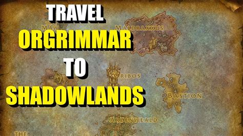 Most of the various races have separated into . . How to get to black temple from orgrimmar shadowlands